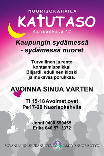 Nuorisokahvila Katutaso Nuorisokahvila Katutaso