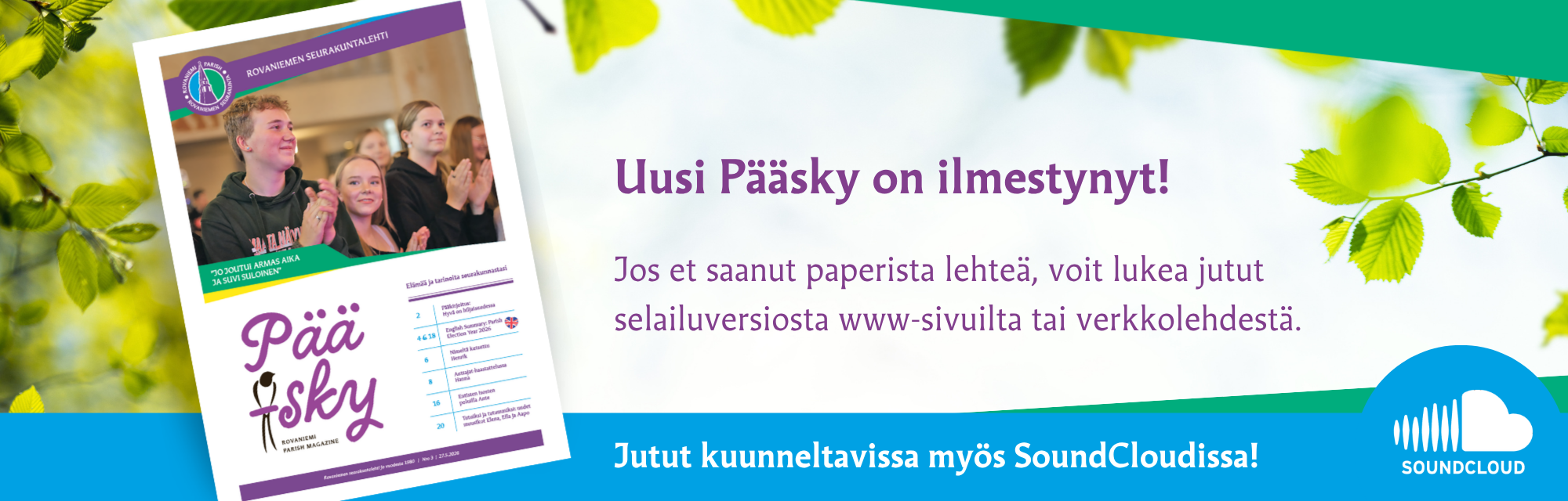 Pääskyn kesänumerolehti.