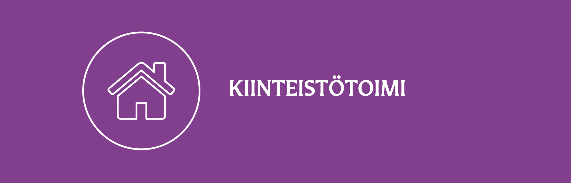 Kiinteistötoimi.