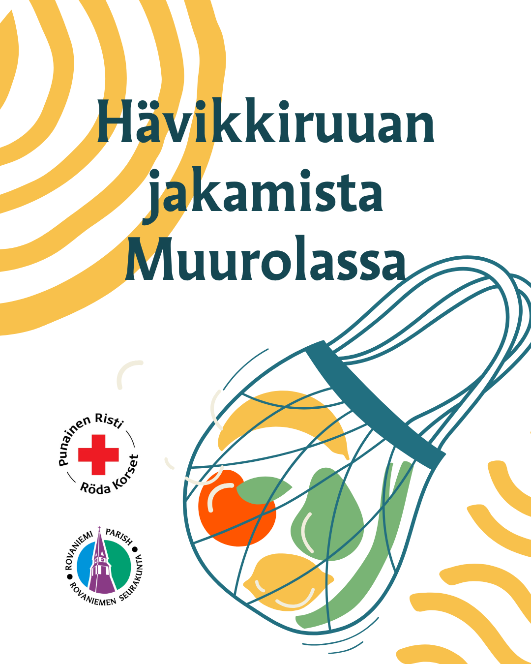 Ylijäämäruuan jakamista Muurolassa