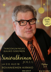 Kuvassa tangokuningas Kauko Simonen