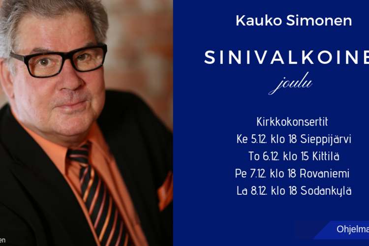 Sinivalkoinen joulu-konsertti, Kauko Simonen Sinivalkoinen joulu-konsertti, Kauko Simonen