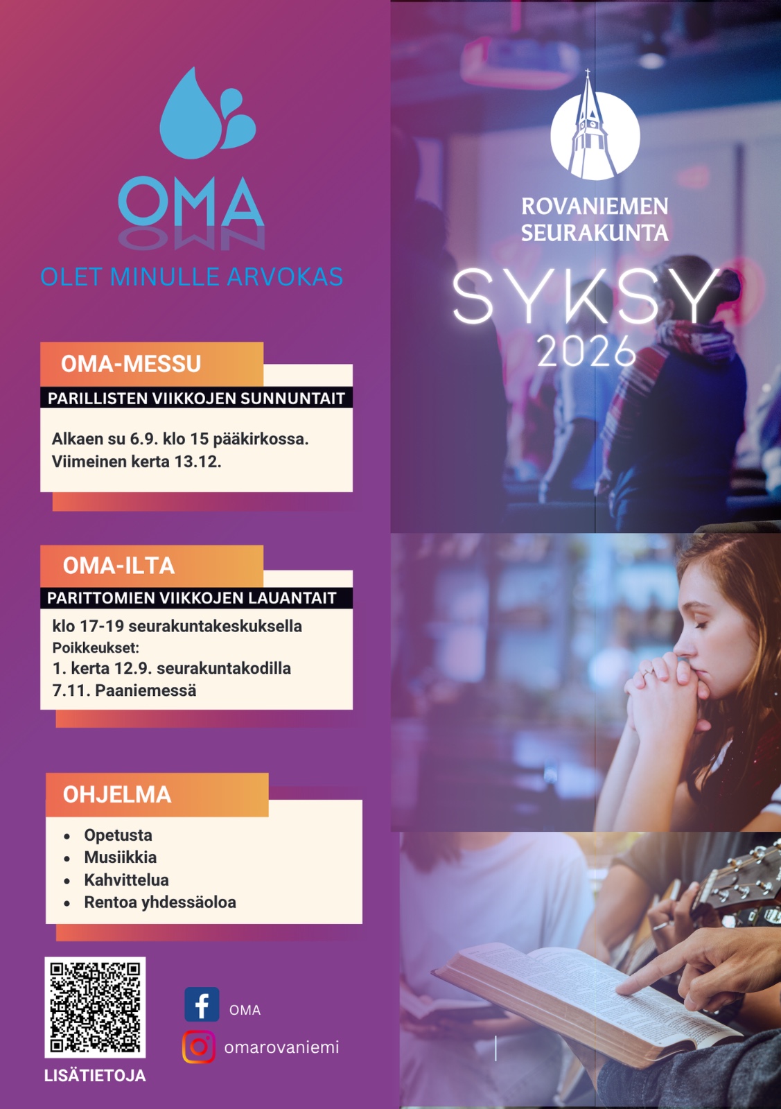 OMA-illan mainos